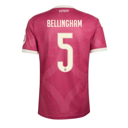 Stroje piłkarskie Real Madrid Jude Bellingham #5 Koszulka Trzeciej 2026-27 Krótki Rękaw